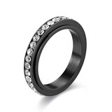 INF Diamantni prstan Transit velikosti 10 Black, (21237940) Cene
