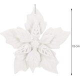  Božićni ukras visine 12 cm u bijeloj boji | shoptok.hr