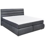 Esposa POSTELJA BOXSPRING 200 cm x 180 cm , les, tekstil, leseni material antracit Cene