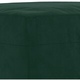  3-dijelni set sofa s jastucima tamnozeleni baršunasti | Eponuda.com