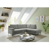 Beldomo Style SEDEŽNA GARNITURA, šenilja, gladka tkanina bež | Shoptok.si