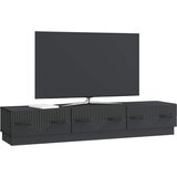TV ormar s ladicama Crna 147 x 34,5 x 27 cm Konstruirano drvo | Eponuda.com