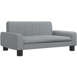 Maison Chic Otroški kavč - Otroški divan - Otroški sedež svetlo siv 70x45x30 cm blago, (21729696) Cene