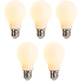 LUEDD Komplet 5 zatemnljivih LED svetilk E27 A60 mat 5W 380lm Cene