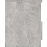  Nočna omarica 2 kosa betonsko siva 40x40x50 cm iverna plošča, (20624118) | Shoptok.si