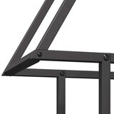  stojalo za drva črno 50x25x60 cm hladno valjano jeklo | Shoptok.si