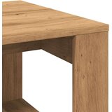 vidaXL Stranska mizica artisan hrast 50x50x35 cm inženirski les | Shoptok.si