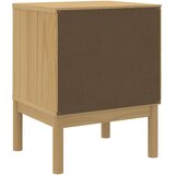  Noćni ormarić FLORO voštano smeđi 45x39x57 cm masivna borovina | Eponuda.com