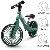 Kidwell NIX dječji bicikl bez pedala, tamnozeleni | shoptok.hr