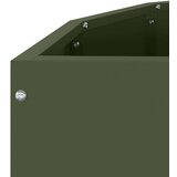  Sadilica Maslinasto zelena 90 x 45 x 35 cm Čelik | shoptok.hr