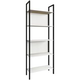 Lesnina-XXXL regal flakos 5, bela | Shoptok.si