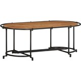  Stolić za kavu 110 x 55 x 40 cm od masivnog bagremovog drva Smeđa | Shoptok.si