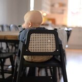 Troll nursery® otroški stolček rattan™ black satin | shoptok.hr