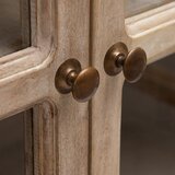 Ixia Vitrina od masivnog manga u prirodnoj boji 160x71 cm – | shoptok.hr