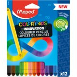 Maped Set drvenih boja Infinity, 12 komada Cene