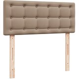  Krevet s oprugama i madrac cappuccino 80x200 cm od umjetne kože | shoptok.hr