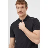 Calvin Klein Športna polo majica črna barva