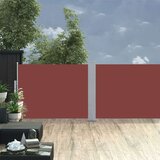 Tenda Zložljiva stranska tenda rjava 120x1000 cm | Shoptok.si