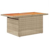vidaXL 8-dijelni set vrtnih sofa od poliratana s jastucima bež bagrem | shoptok.hr