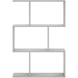  Zidna polica Betonska siva 72 x 17 x 105 cm prerađeno drvo | shoptok.hr