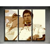  Ročno izdelana slika POP Art AL PACINO 3-delna (POP ART slike) | Shoptok.si