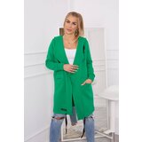 Kesi Insulated raincoat with hood green Cene