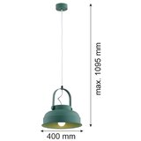  Argon 8287 - Luster na sajli DAKOTA 1xE27/15W/230V zelena | Eponuda.com