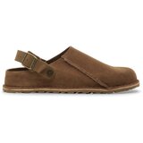 Birkenstock Cokli LUTRY PREMIUM SUEDE LEATHER DARK TEA Kostanjeva Cene