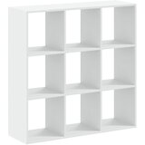  Regal za knjige bijeli 102 x 32 x 102 cm od konstruiranog drva | shoptok.hr
