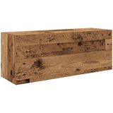 vidaXL Kopalniška stenska omarica starinski les 80x25x30 cm inž. les | Shoptok.si