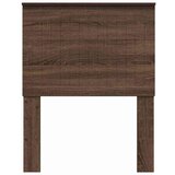  Vzglavje z vzglavjem Rjav hrast 75 cm Konstruiran les, (5000108965) | Shoptok.si