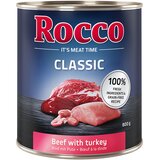  Varčno pakiranje Rocco Classic 24 x 800 g - Govedina s puranom | shoptok.hr