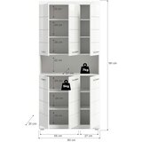 MID.YOU VISOKA OMARA 90/191/31 cm | Shoptok.si