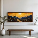 WALLXPERT FAH074-120 Multicolor Decorative Framed MDF Painting | Eponuda.com