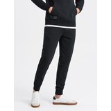 Ombre BASIC men's cotton sweatpants joggers - black Cijene
