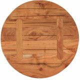 Stolna ploča Ø60x2,5 cm okrugla od masivnog bagremovog drva | shoptok.hr