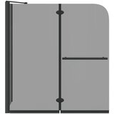 Bi-savinjska tuš ograde Tamno proziran 120 x 67 x 129 cm | shoptok.hr