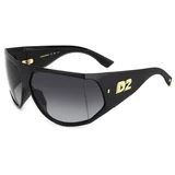 Dsquared2 D20124/S 2M2/9O ONE SIZE (75) Črna/Siva