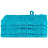  Ručnik za Goste SOLUND 4 pcs Tirkizna 15 x 21 cm 550 gsm | shoptok.hr