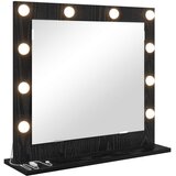  Ogledalo za Toalet Pravokutni Crni hrast 60 x 55 x 18 cm | Eponuda.com