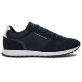 Tommy Hilfiger Niske tenisice 'Essential' plava / boja vina / bijela | shoptok.hr