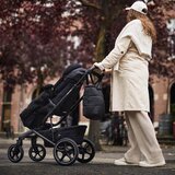 Jollein torba za previjanje puffed black | shoptok.hr