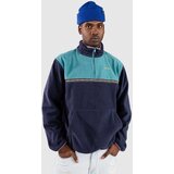 Rhythm Alder Pullover Over Half Zip Half-Zip Pulover iz flisa teal | Shoptok.si