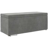  Stolica Tamno siva 101 x 41 x 40 cm Svileni i Fino Radeći Drvo - Tamno siva 100 cm Baršun | shoptok.hr