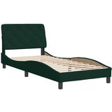  Okvir za krevet bez madraca tamnozeleni 80 x 200 cm baršunasti | shoptok.hr