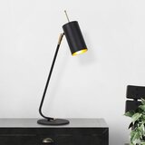 Opviq lights Črna/v zlati barvi namizna svetilka s kovinskim senčnikom (višina 55 cm) Sivani – | Shoptok.si