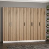 Hanah home Ormar Noah-8224, 270x210x35 cm, Boje hrasta Cijene