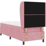  Krevet s opruga kutije s madracem Ružičasta 200 x 80 cm Baršun | shoptok.hr