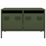 TV ormarić maslinastozeleni 68x50x43,5 cm hladno valjani čelik | Eponuda.com