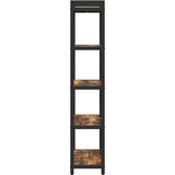  Polica Dimljeni hrast 60 x 30 x 155 cm Konstruirano drvo | Eponuda.com